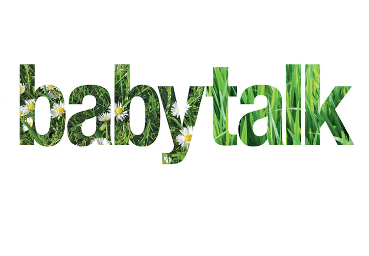 Typographic design forBabytalk magazine's GREEN issue