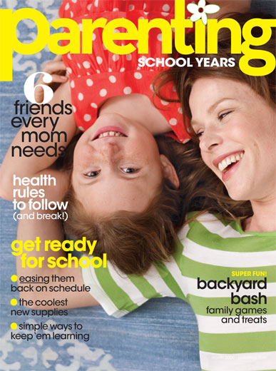 Covers from Parenting magazines