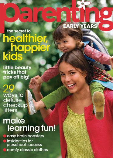 Covers from Parenting and Babytalk magazines. The breastfeeding cover was a finalist for ASME cover of the year